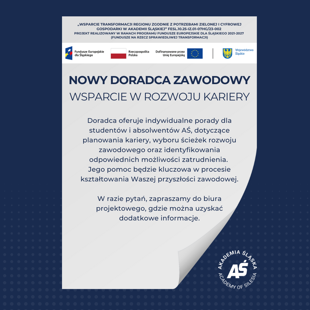 Nowy Doradca Zawodowy — Wsparcie w Rozwoju Kariery!