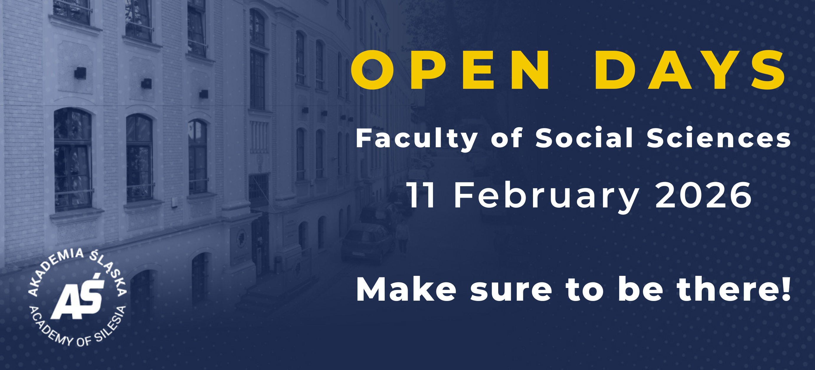 Open Day of the Faculty of Medical Sciences named after Prof. Z. Religa - 11.02.2026!