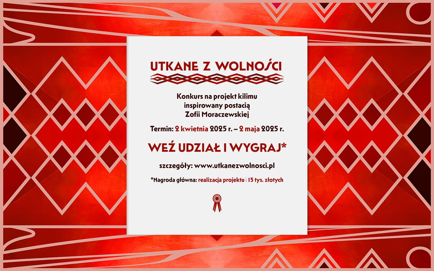 Konkurs Kancelarii Sejmu pt. "Utkane z wolności"