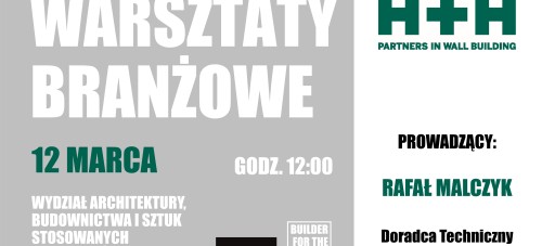 Zaproszenie na wykład branżowy H+H Polska