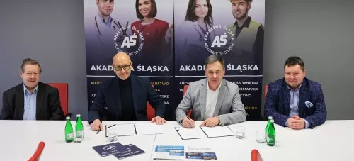 Akademia Śląska podpisała list intencyjny o współpracy z Kato.hub Sp. z o.o.