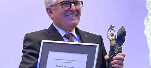 Wyróżnienie dla Prorektora ds. Medycznych – Wawrzyn Lekarski dla prof. Andrzeja Bochenka