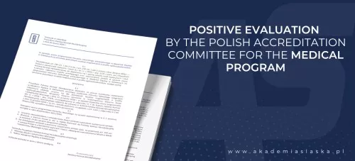 Positive evaluation by the PKA for the Medical Program