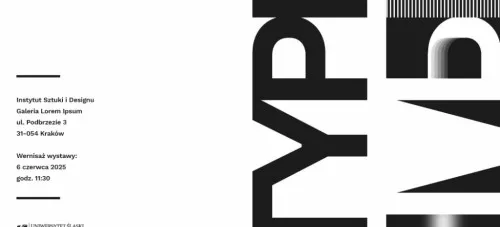 Types and Shapes. A Retrospective Poster exhibition by Tomasz Jędrzejko