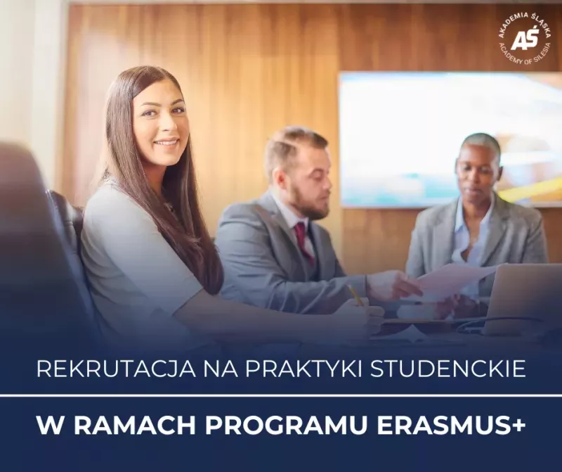 REKRUTACJA NA ZAGRANICZNE PRAKTYKI DLA STUDENTÓW W RAMACH PROGRAMU ERASMUS+ ROZPOCZĘTA!