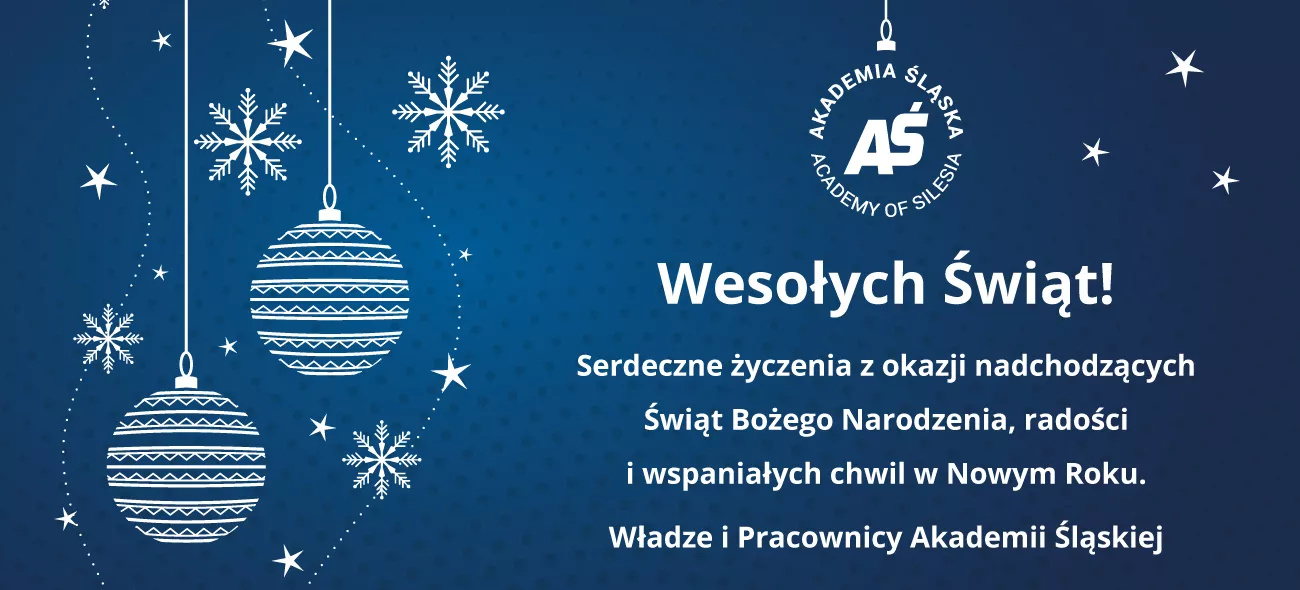 ŻYCZENIA Z OKAZJI NADCHODZĄCYCH ŚWIĄT BOŻEGO NARODZENIA