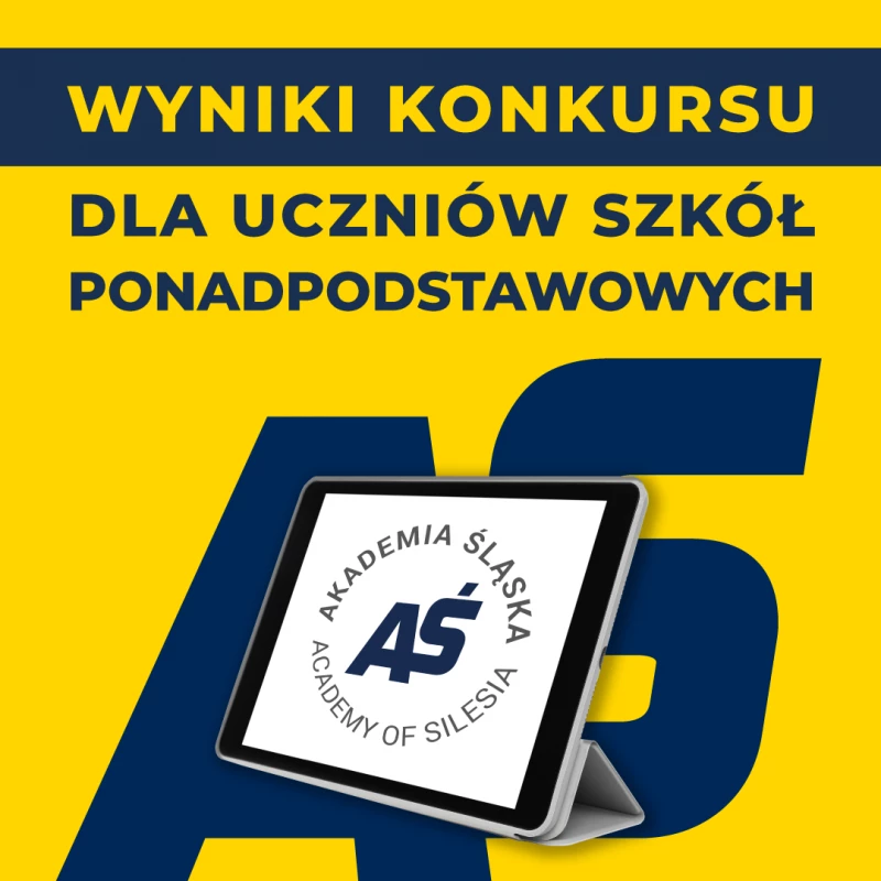 WYNIKI KONKURSU "WYGRAJ TABLET" DLA UCZNIÓW SZKÓŁ ŚREDNICH